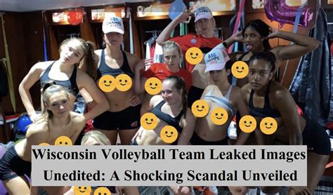 wisconsin volleyball team pics nude|Nude photo leak of Wisconsin womens volleyball team has police。